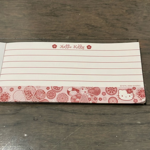 Y2K Vintage 2000 Hello Kitty Unused Notebook - Picture 3 of 12
